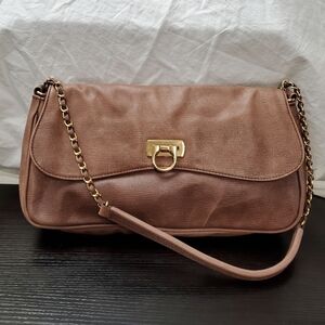 Lord & Taylor Brown Shoulder Bag